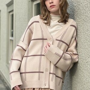 Oak+Fort Oversized Cardigan